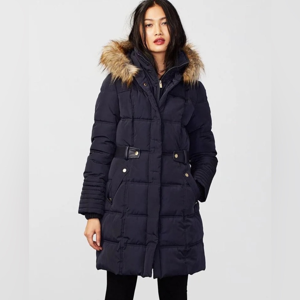 Rachel Rachel Roy navy blue winter puffer
